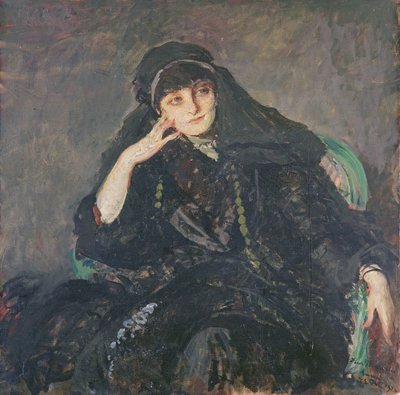 Anna, Countess of Noailles, 1912 by Jacques Emile Blanche